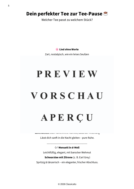 Produktgalerie: Seite 7 von 11 Tee-Pause am Klavier - Vereinfachte Wohlfühlstücke für kurze Auszeiten, , Klavier Solo