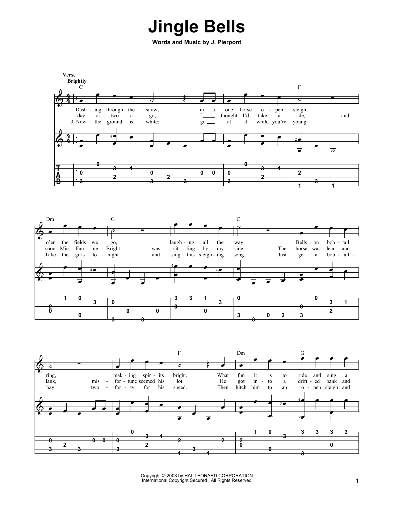 Produktbild zu: Jingle Bells