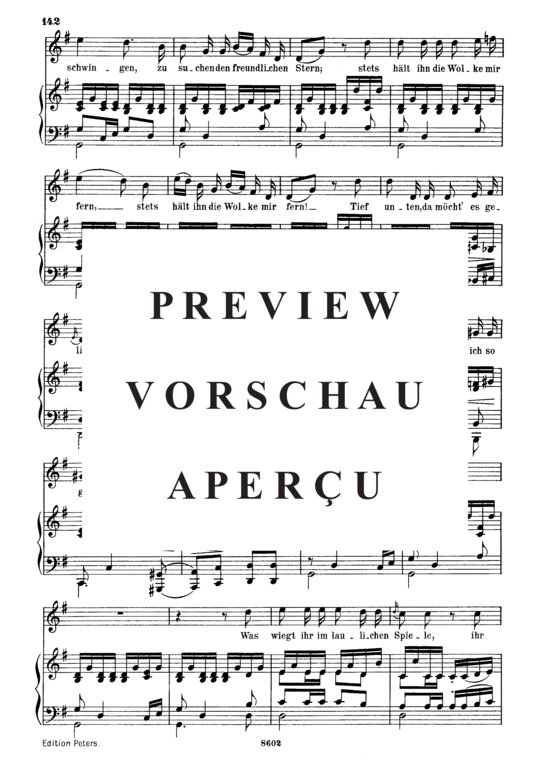 Product gallery: Page 4 of 5 Der liebliche Stern D.861, , Medium Voice and Piano