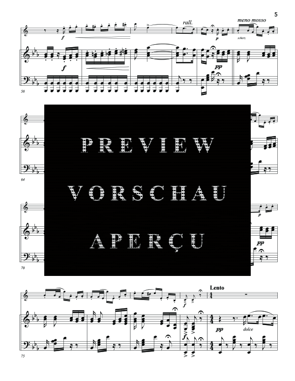 Product gallery: Page 9 of 11 Fantasia di Ruy Blas, , (clarinet in Bb and piano)