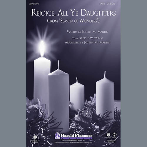 cover: Rejoice, All Ye Daughters, Joseph M. Martin, Chor