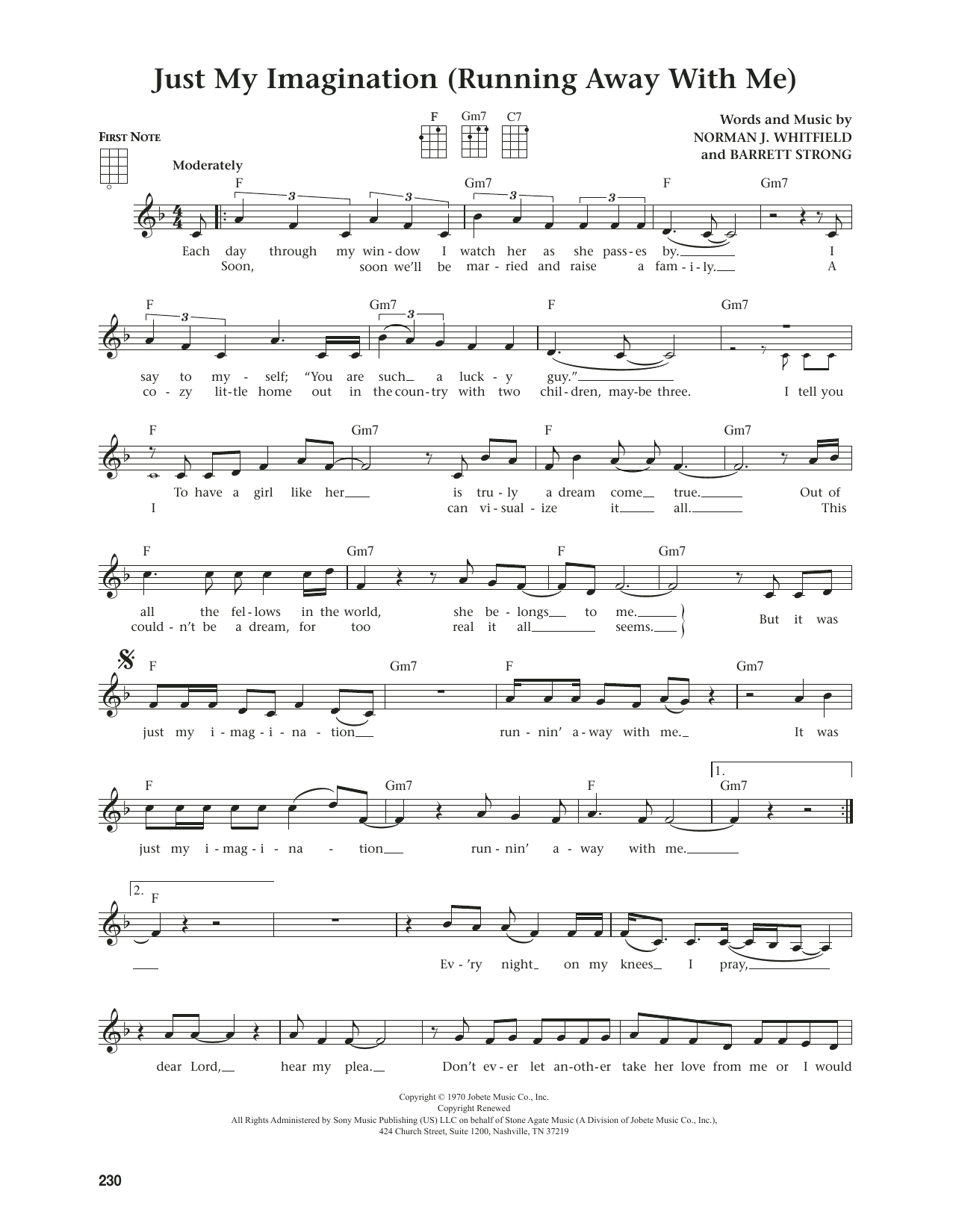 Product gallery: Page 1 of 1 Just My Imagination (Running Away With Me) (from The Daily Ukulele) (arr. Jim Beloff), The Temptations