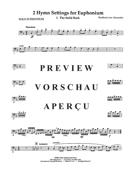 gallery: Two Hymn Settings , , (Euphonium + Klavier)
