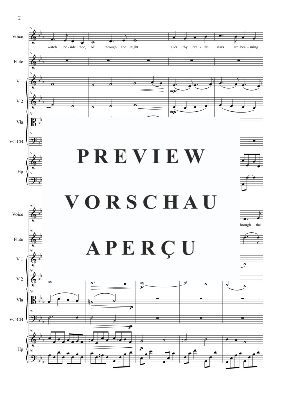 Produktgalerie: Seite 5 von 11 All through the Night, , Solo Gesang und kleines Orchester