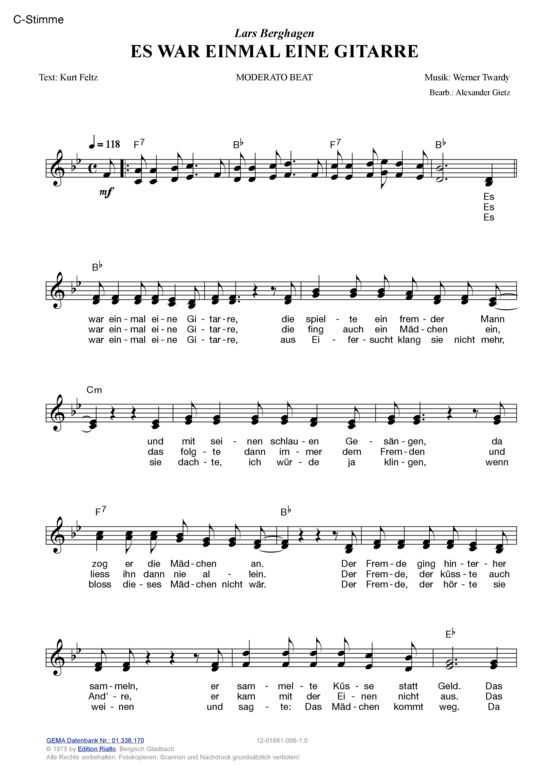 Es war einmal eine Gitarre 