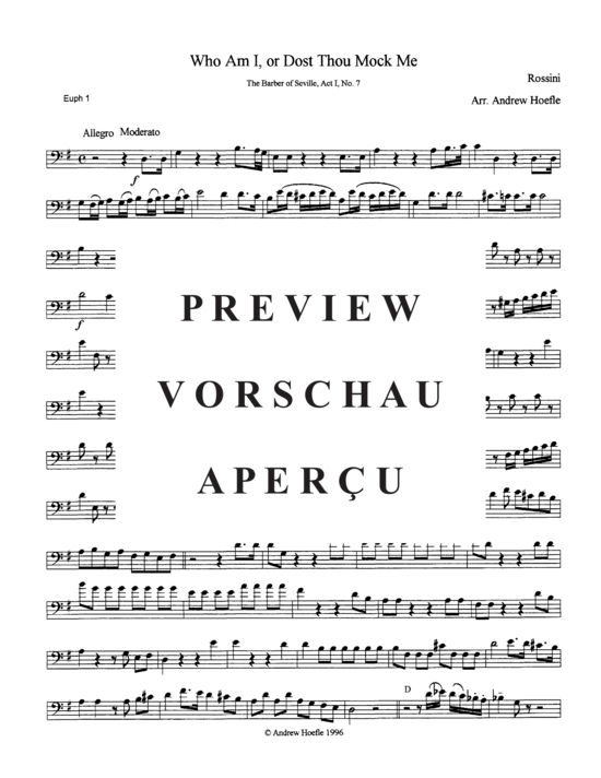 Produktgalerie: Seite 8 von 13 Who Am I, or Dost Thous Mock Me , , (Tuba Trio ETT)