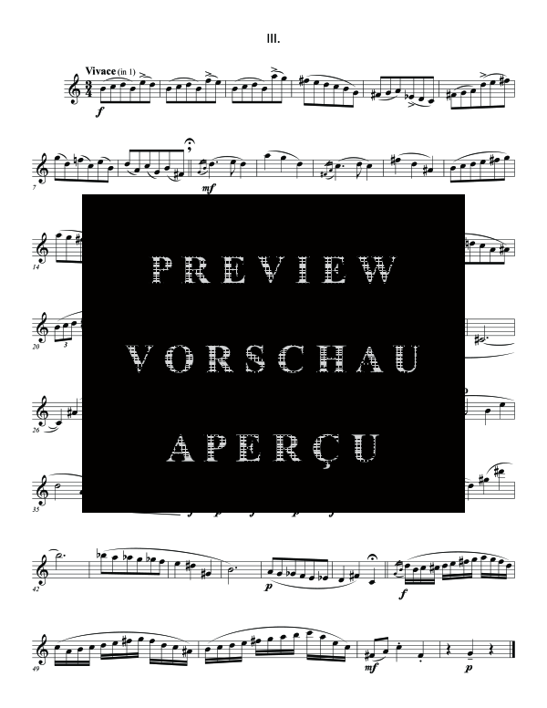 Product gallery: Page 9 of 11 klQuattro Pezzi, , (Klarinette Solo)