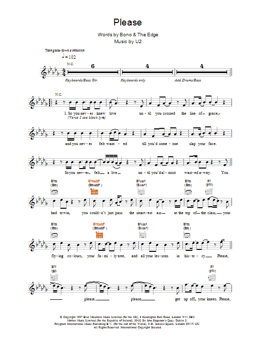 Produktgalerie: Seite 1 von 1 Please, U2, Melodieinstrument