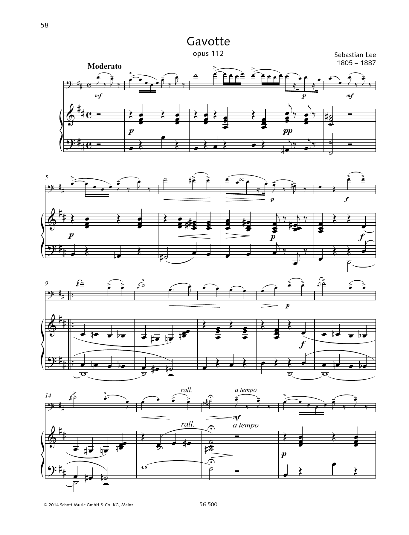 Produktbild zu: Gavotte