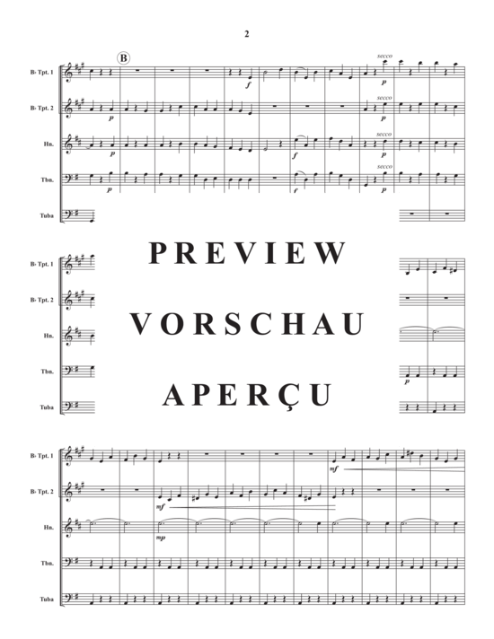 Produktgalerie: Seite 4 von 17 Third Movement , , (Blechbläser Quintett)