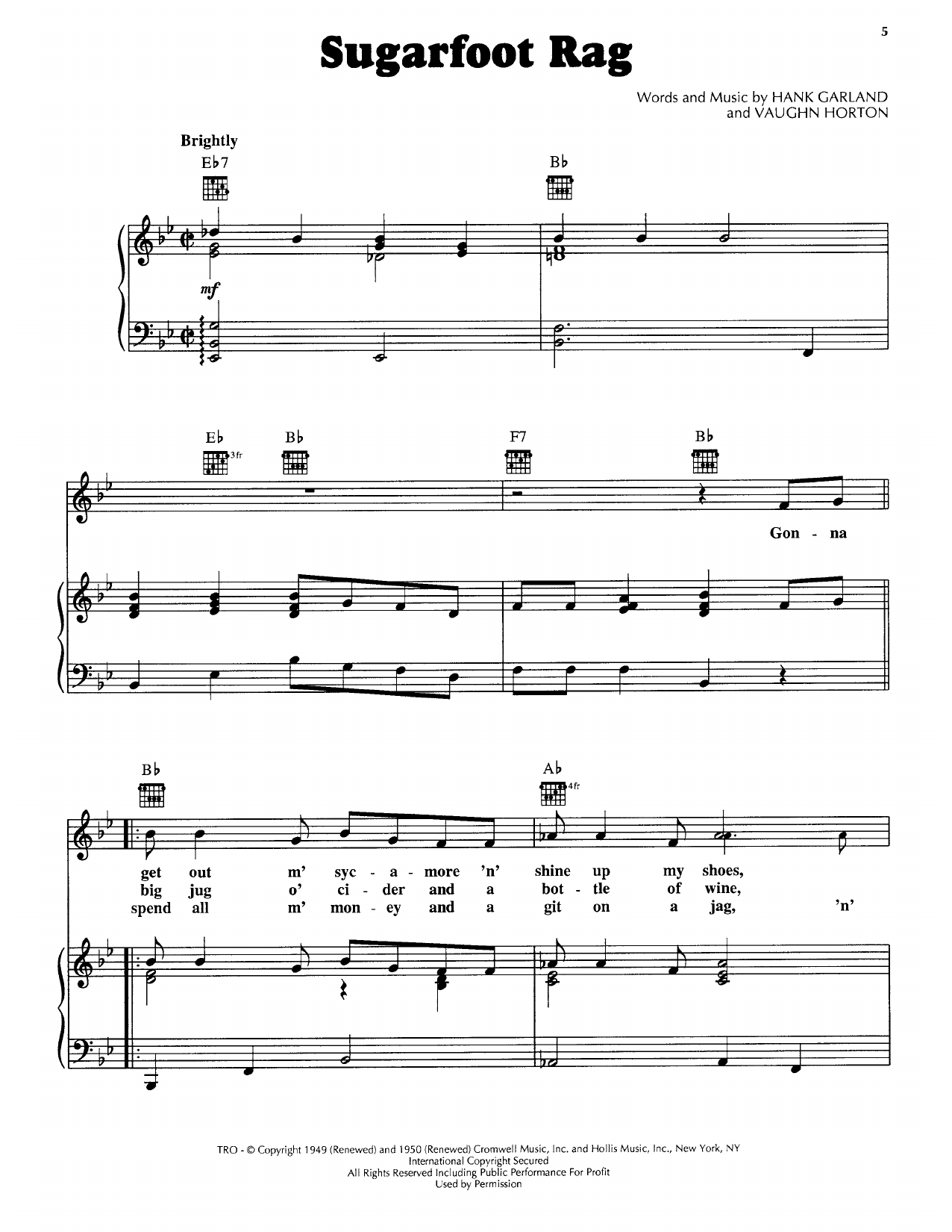 Produktbild zu: Sugarfoot Rag
