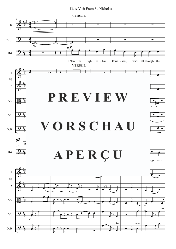 Produktgalerie: Seite 3 von 11 A Visit From St. Nicholas, , Kammer Orchester