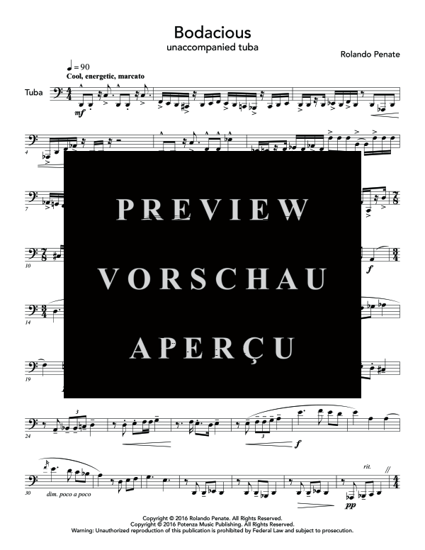 Product gallery: Page 4 of 8 Bodacious, , (Tuba Solo)