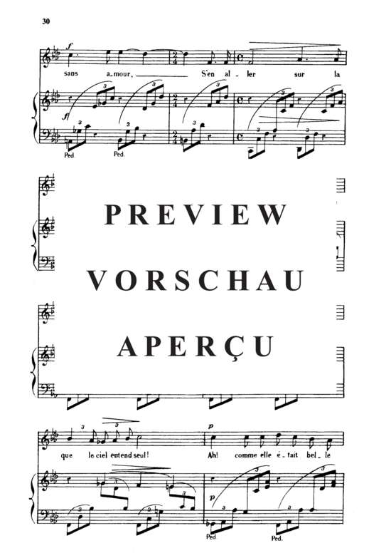 Product gallery: Page 5 of 6 La chanson du pêcheur Op.4 No.1, , Medium Voice and Piano