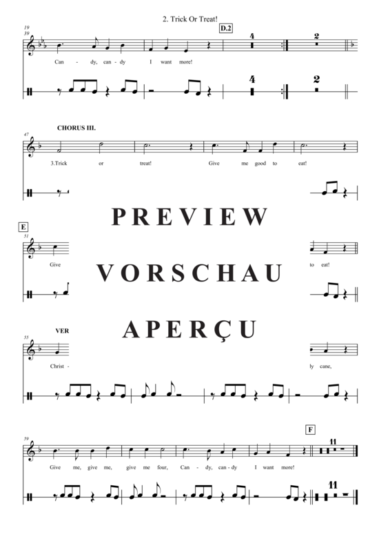 Produktgalerie: Seite 17 von 21 Trick Or Treat! , , (Jazz Combo Band + 2 Bläser)