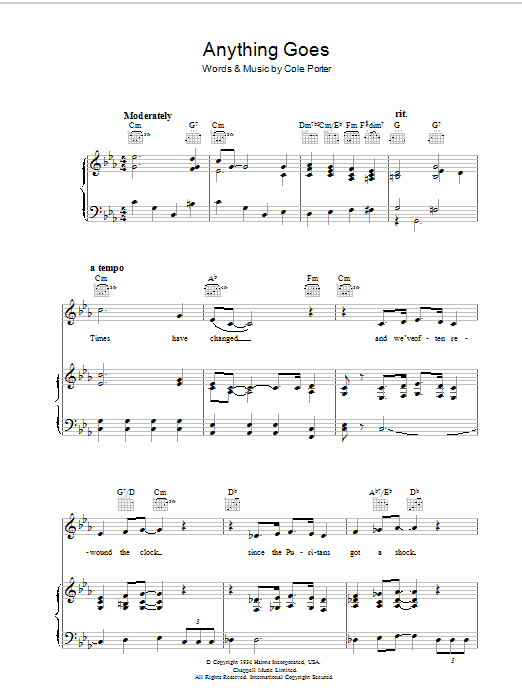 Produktbild zu: Anything Goes