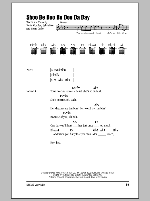Produktbild zu: Shoo Be Doo Be Doo Da Day