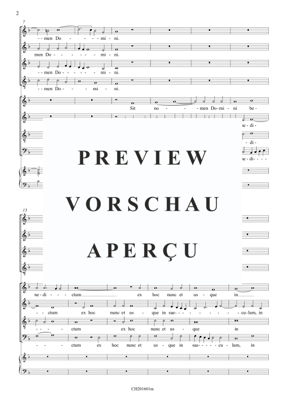 gallery: Laudate Pueri Dominum (Psalm 112), , Gemischter Chor 8-stimmig und BC