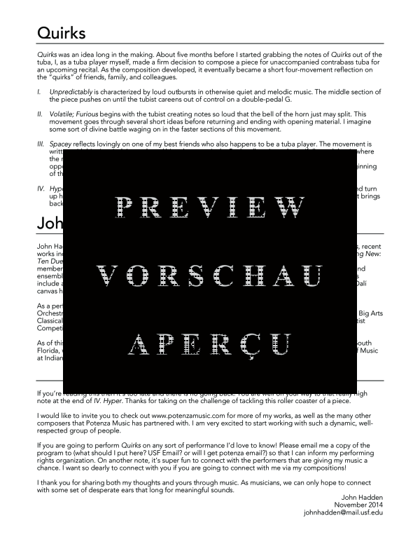 Produktgalerie: Seite 4 von 11 Quirks, , (Tuba)