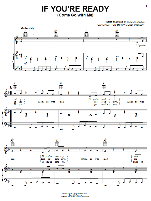 Produktbild zu: If You're Ready (Come Go With Me)
