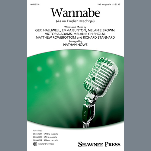 cover: Wannabe (As an English Madrigal) (arr. Nathan Howe), Spice Girls