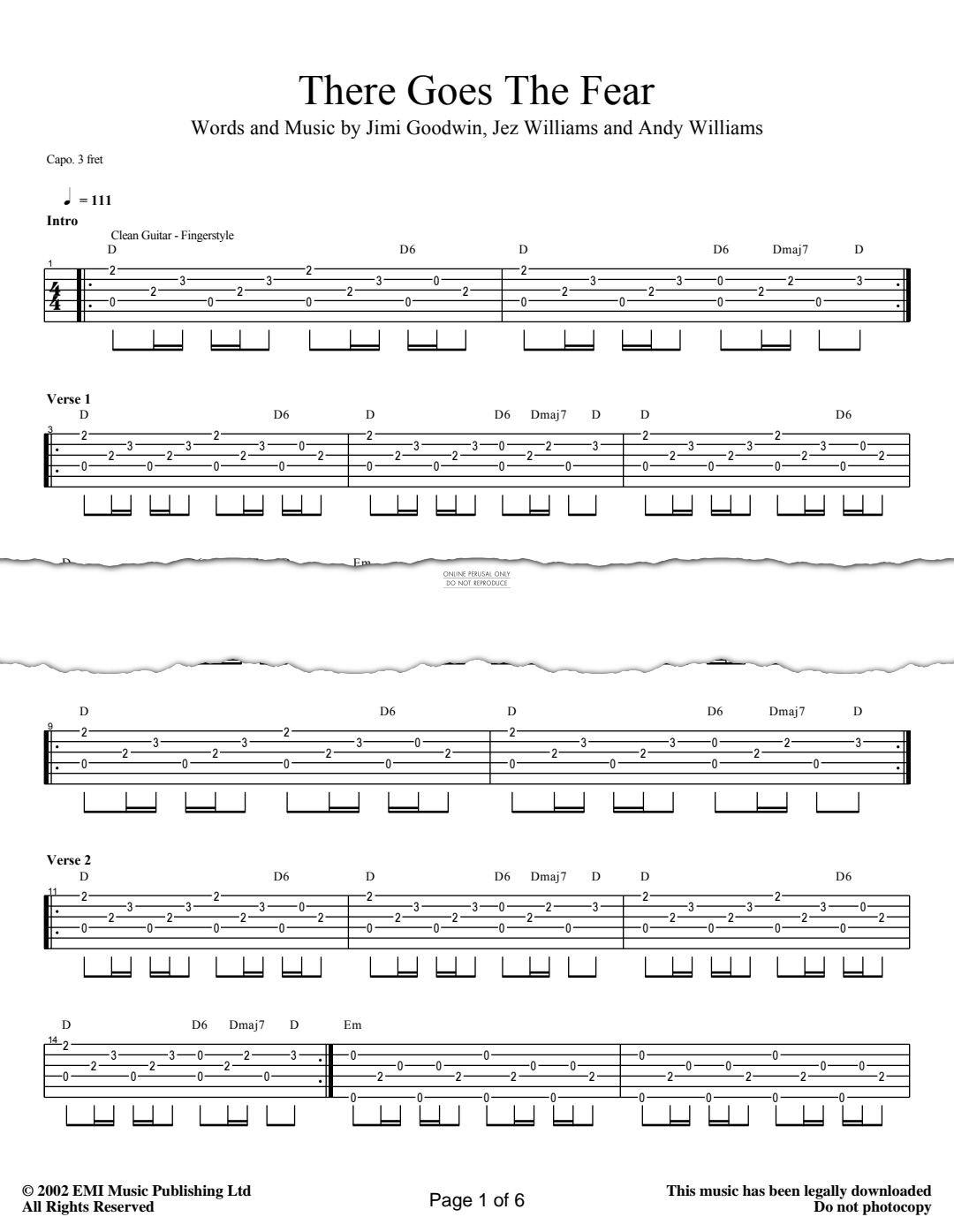 gallery: There Goes The Fear, Doves, Gesang, Gitarre