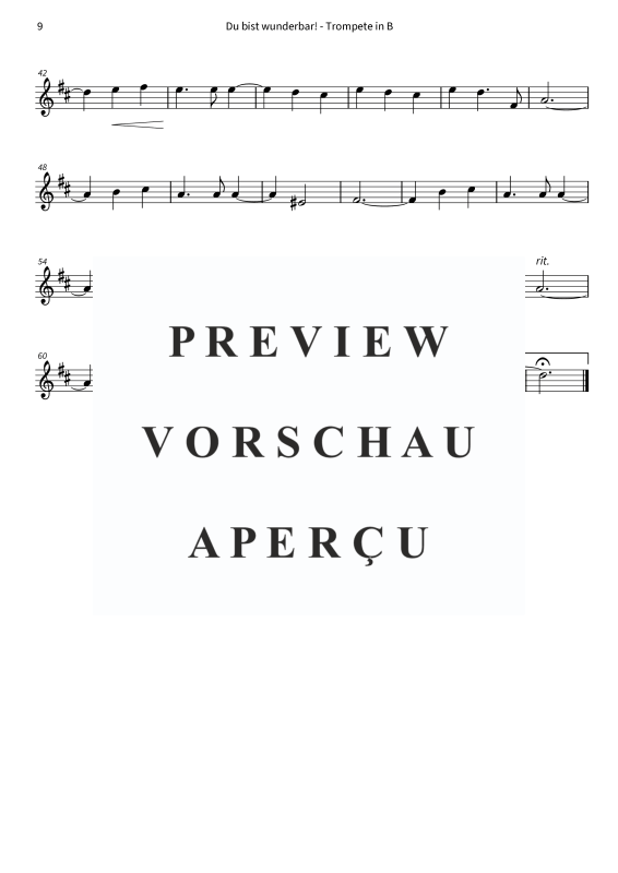 Produktgalerie: Seite 11 von 11 Du bist wunderbar! - Der herzlichste Knef-Song, , Blechbläser Quartett