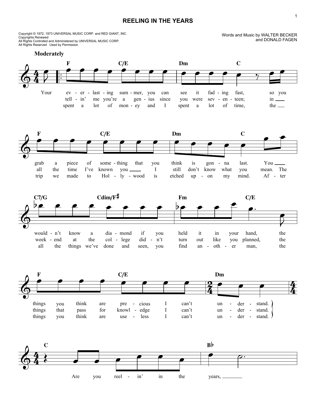 Produktbild zu:  Reeling In The Years - Steely Dan