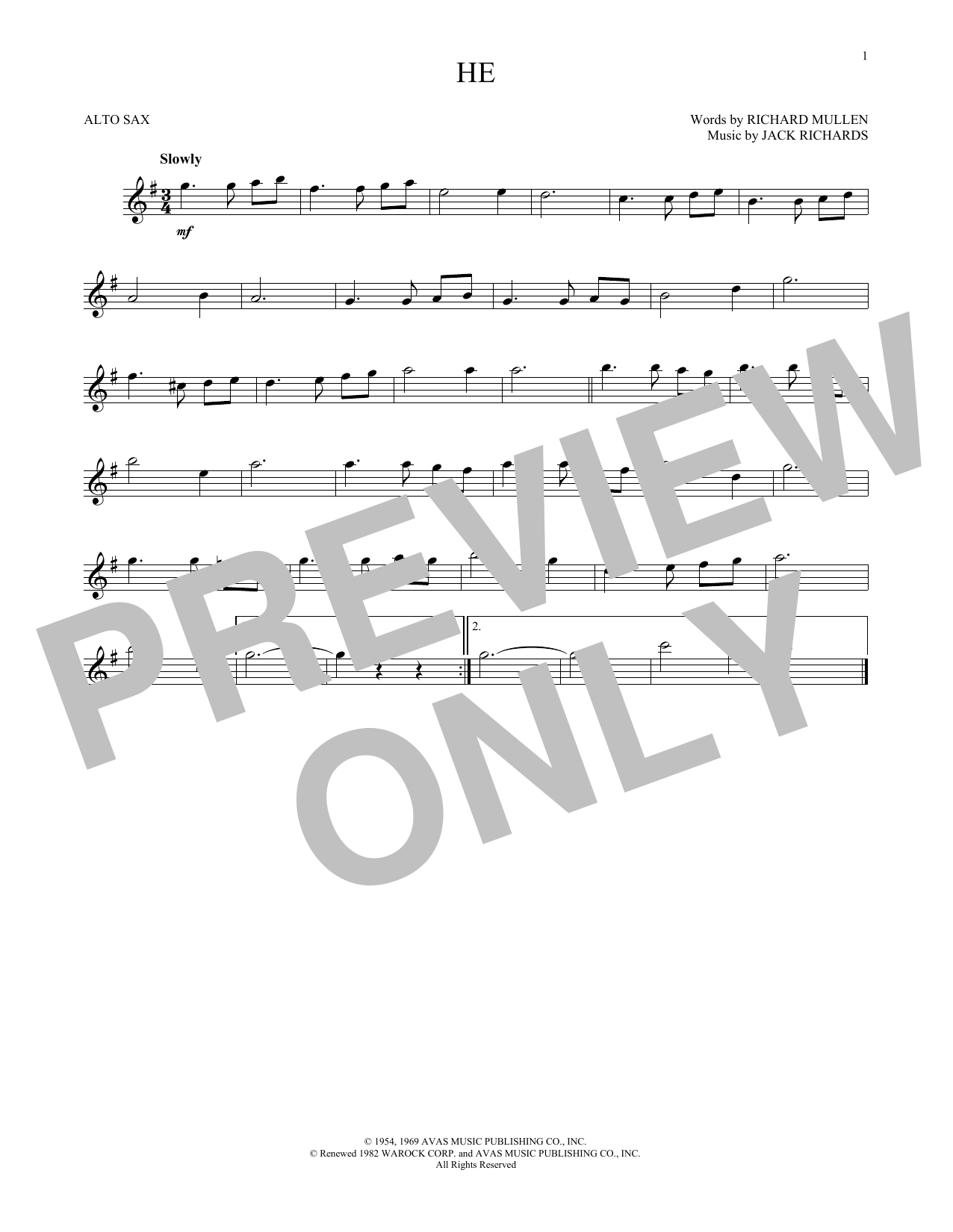 Product gallery: Page 1 of 1 He, Jack Richards