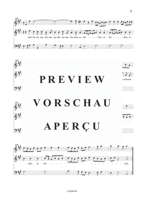 gallery: Ich will den Herrn loben allezeit, , (Sopran, Violine und Continuo)