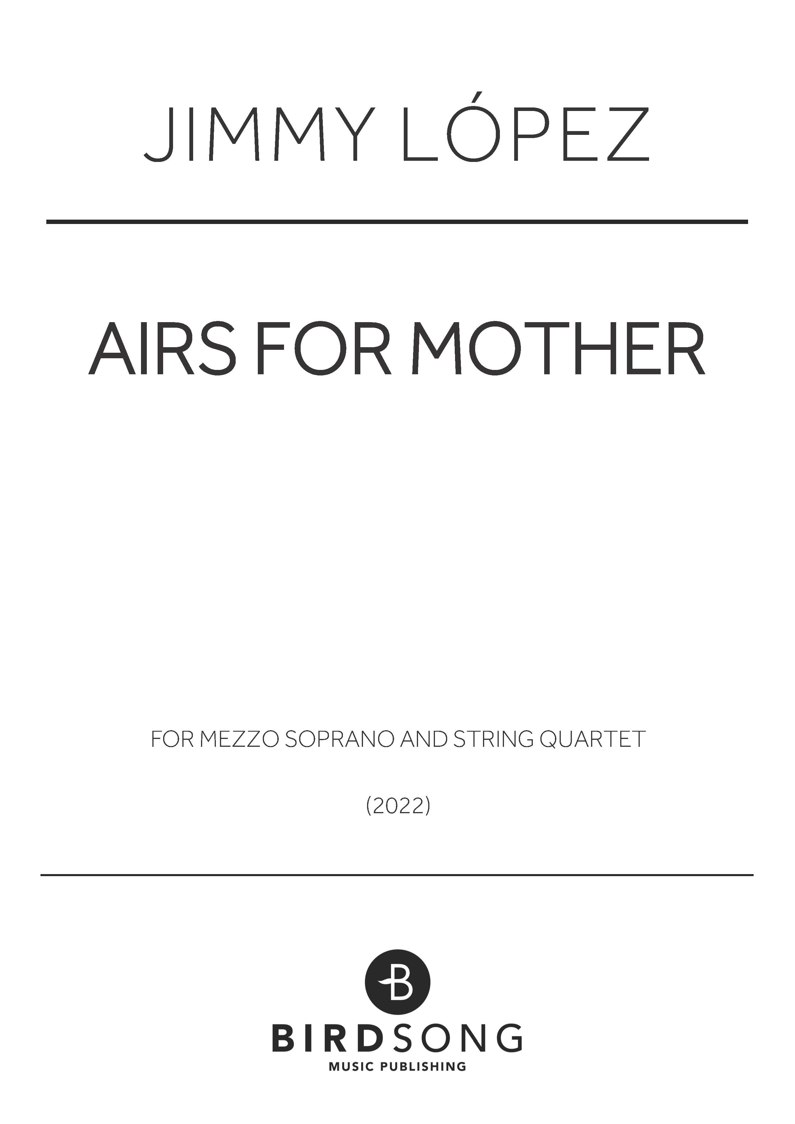 Produktbild zu: Airs for Mother