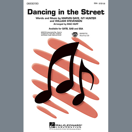 Product picture to: Dancing In The Street (arr. Mac Huff)