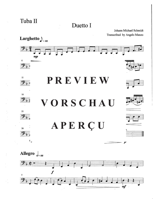 Produktgalerie: Seite 9 von 10 Duetto I , , (Tuba Duett)