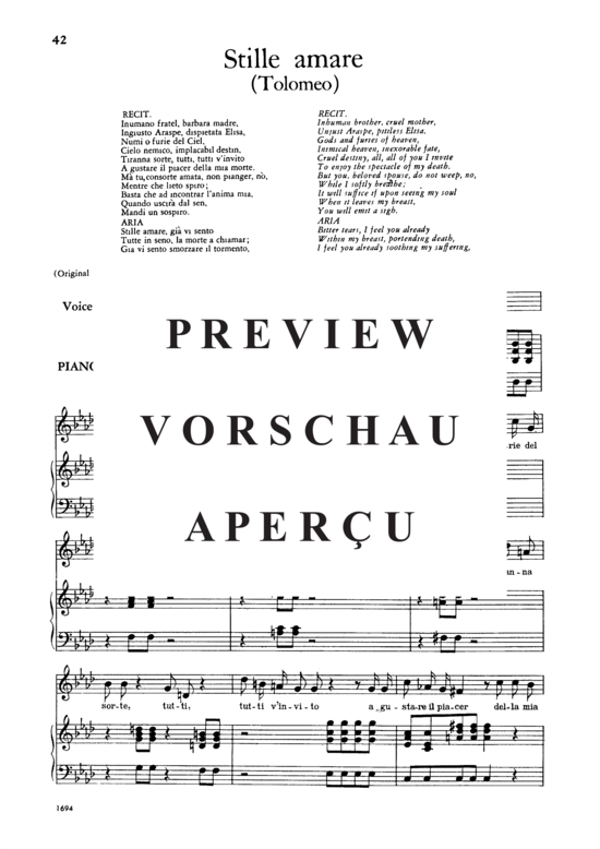 Product gallery: Page 2 of 5 Stille amare, , Alto Solo and Piano