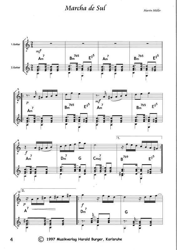 gallery: Zwei mal Zwei, , Gitarren Duett - Mitspiel-CD opt.