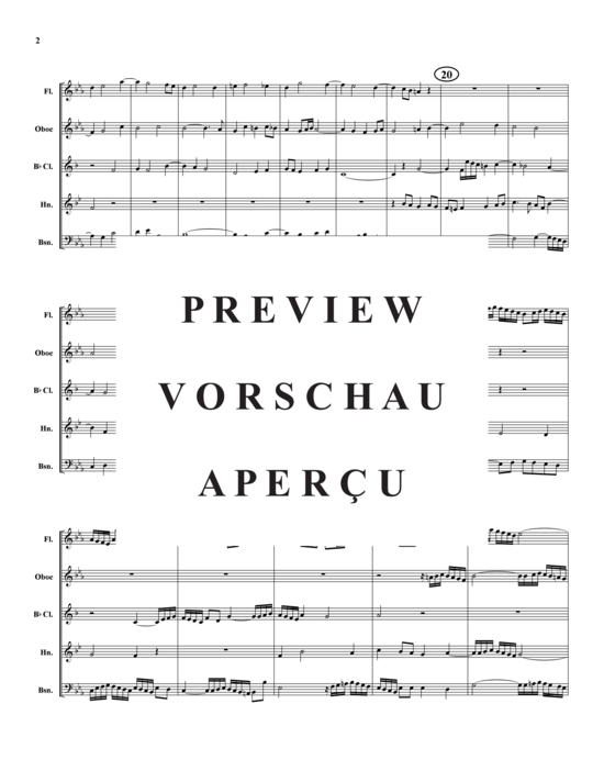 Produktgalerie: Seite 3 von 18 Prelude und Fugue VII , , (Holzbläser-Quintett)