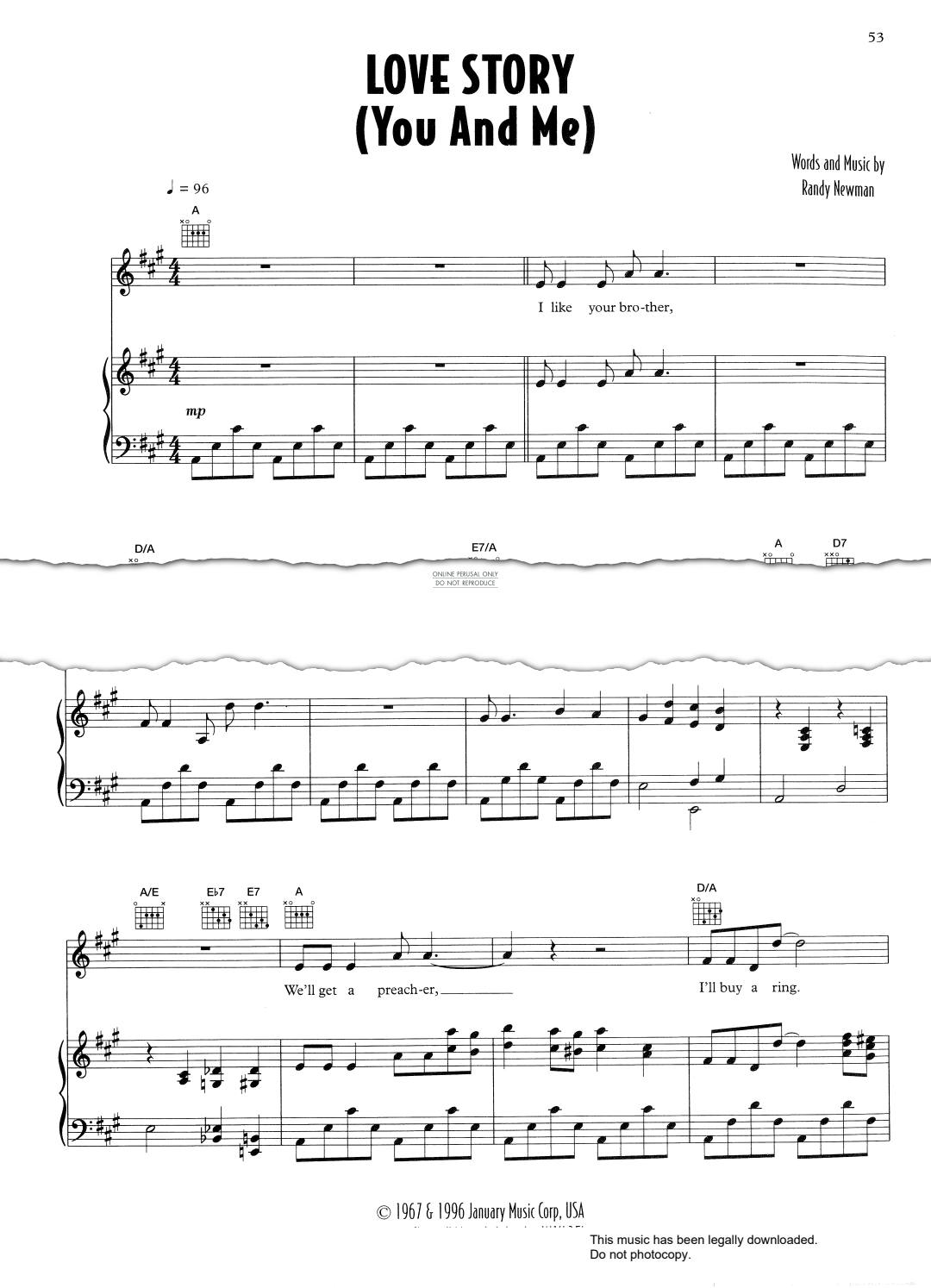 Produktbild zu: Love Story (You And Me)
