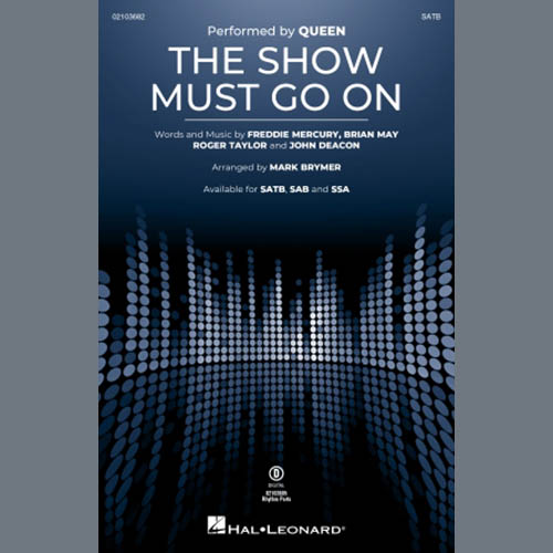 Product picture to: The Show Must Go On (arr. Mark Brymer)