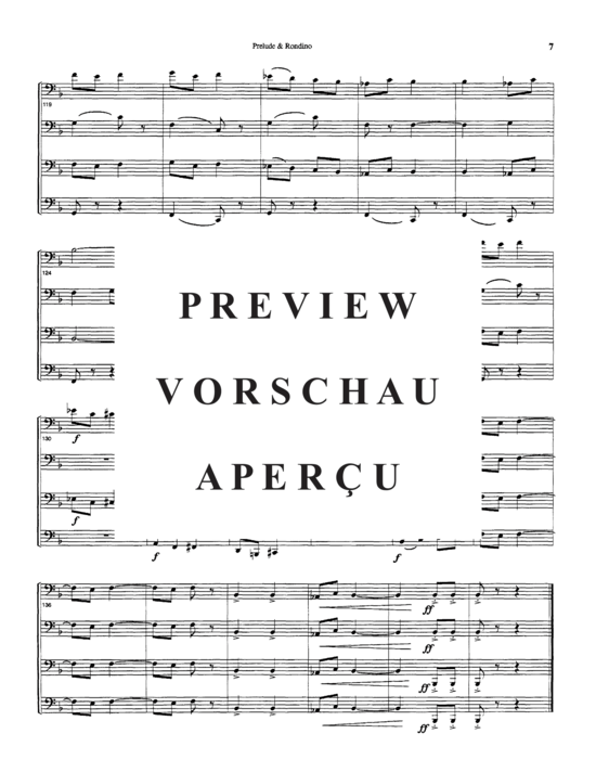 Product gallery: Page 10 of 21 Prelude and Rondino , , (Tuba Quartett EETT)
