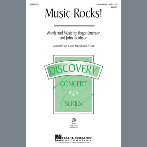 cover: Music Rocks!, Roger Emerson, Chor
