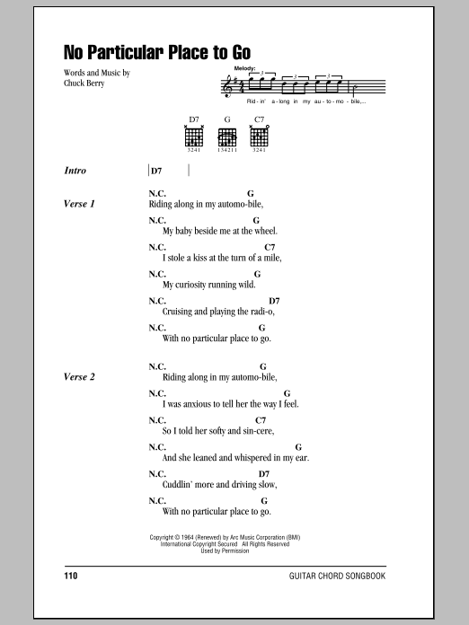 Produktgalerie: Seite 1 von 1 No Particular Place To Go, Chuck Berry, Gitarre