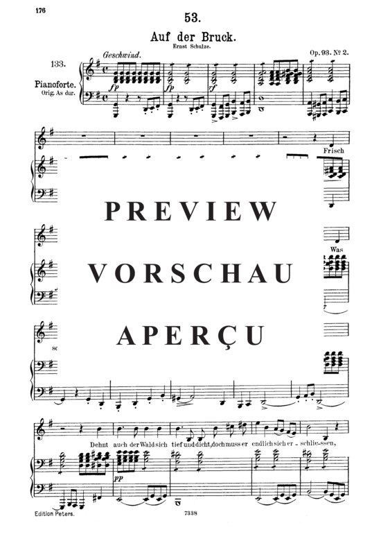 Product gallery: Page 2 of 7 Auf der Bruck D.833, , Medium Voice and Piano