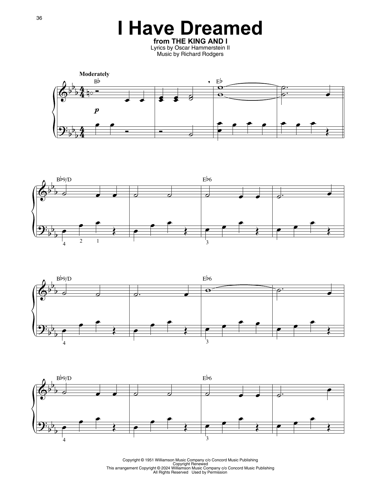 Produktbild zu:  I Have Dreamed - Rodgers & Hammerstein