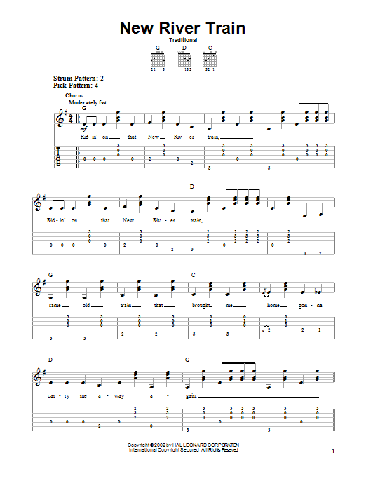 Produktgalerie: Seite 1 von 1 New River Train, Traditional, Gitarre