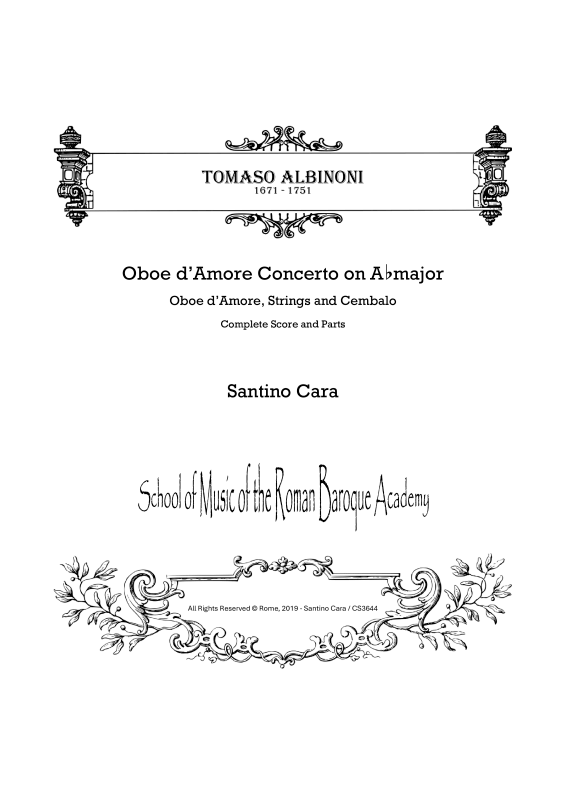 Product picture to: Concerto in Ab-Dur Op.9Tomaso Albinoni