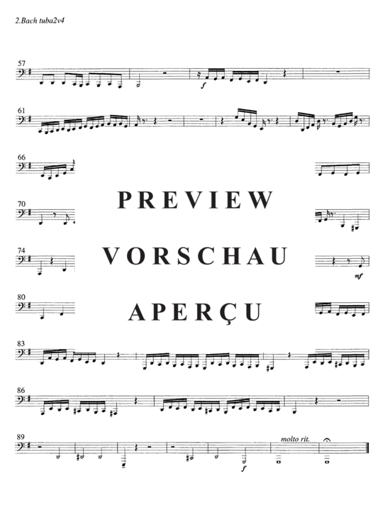 Product gallery: Page 18 of 18 Fuga, from Organ Works IX , , (Tuba Quartett EETT)