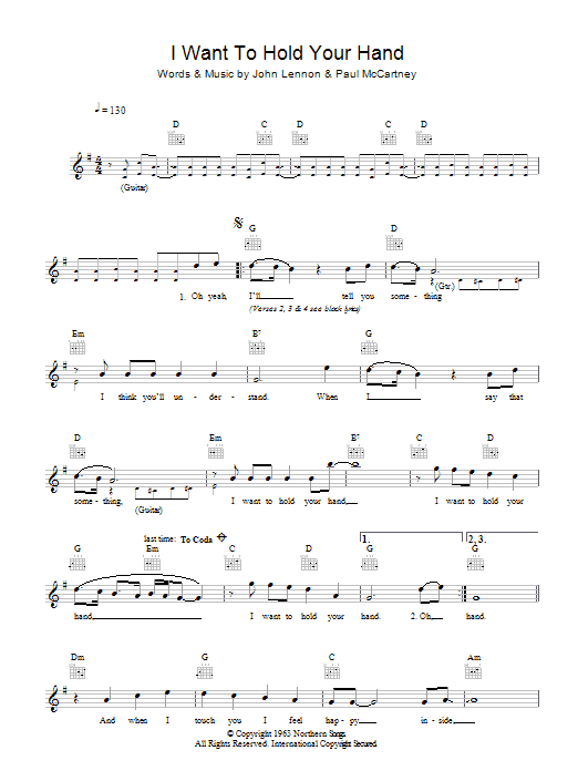 Produktbild zu: I Want To Hold Your Hand