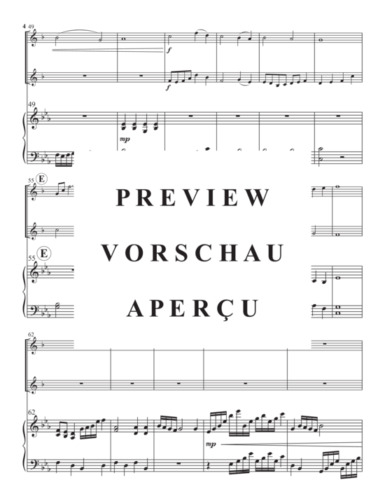 Product gallery: Page 6 of 9 Variations on Fairest Lord Jesus , , (trumpet in Bb, flugelhorn + piano)