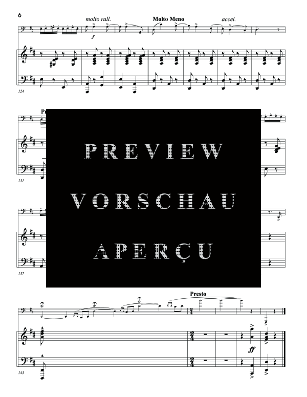 Product gallery: Page 10 of 11 Czardas, , (tuba and piano)