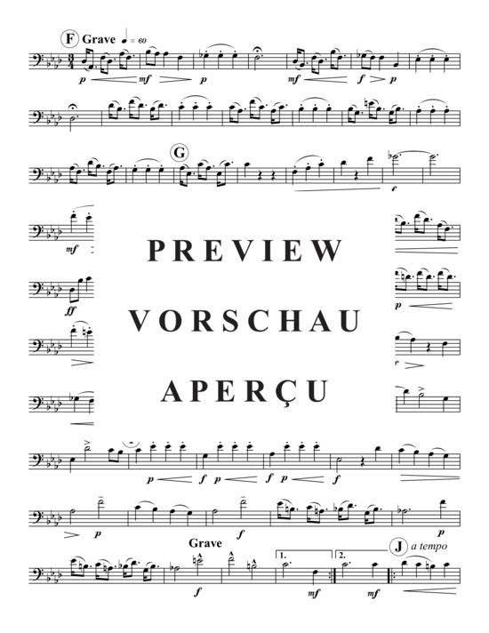 Product gallery: Page 13 of 21 Trauersymphonie , , (Tuba Quartet: 2x Baritone, 2xTuba)